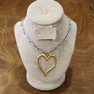 Heart Gold Necklace